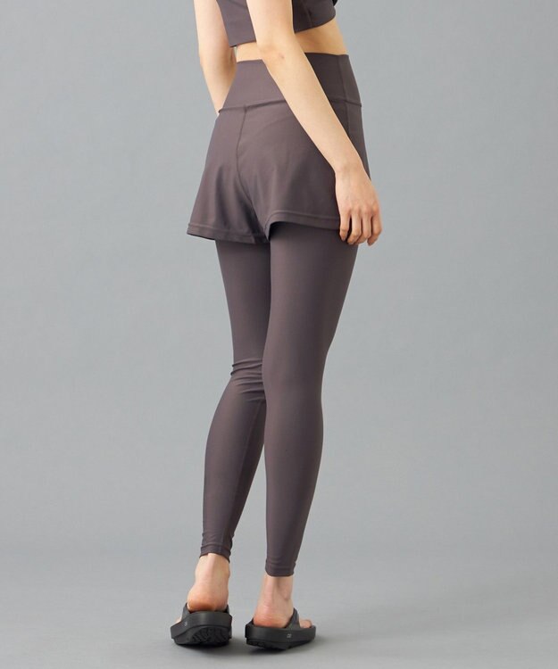 Chacott Chacott BALANCE 水陸両用レイヤードレギンス ガンメタル