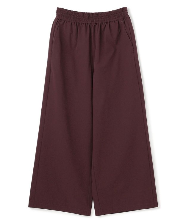 UNFILO FINE MOVE ワイドパンツ [NEW]バーガンディ