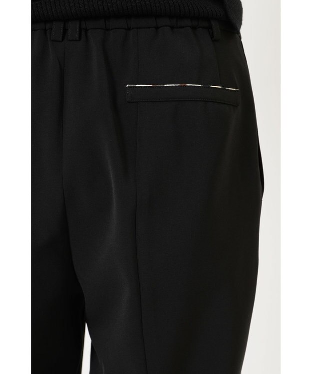 DAKS ストレッチツイルパンツ ブラック