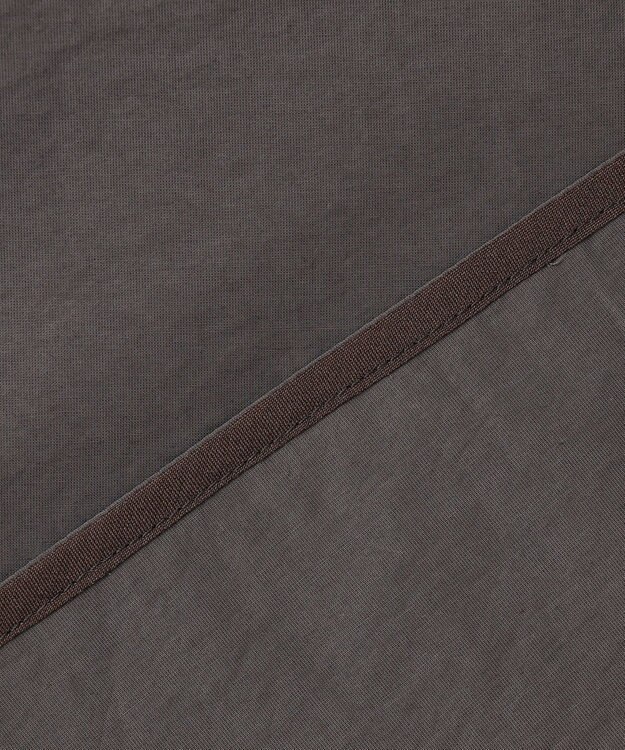 uncrave 【手洗い可】シアー ブラウス（uncrave WHITE） スレート