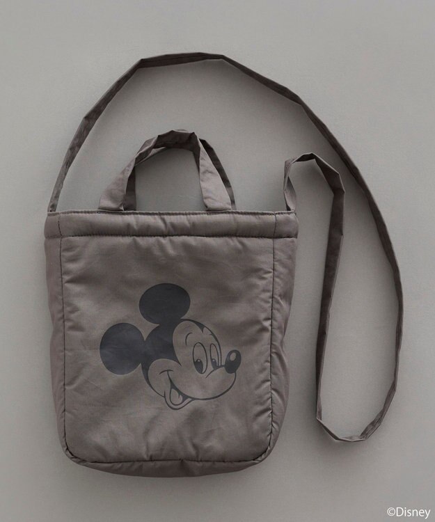 earth music&ecology 【予約】Disney/アソートショルダーバッグ チャコールグレー