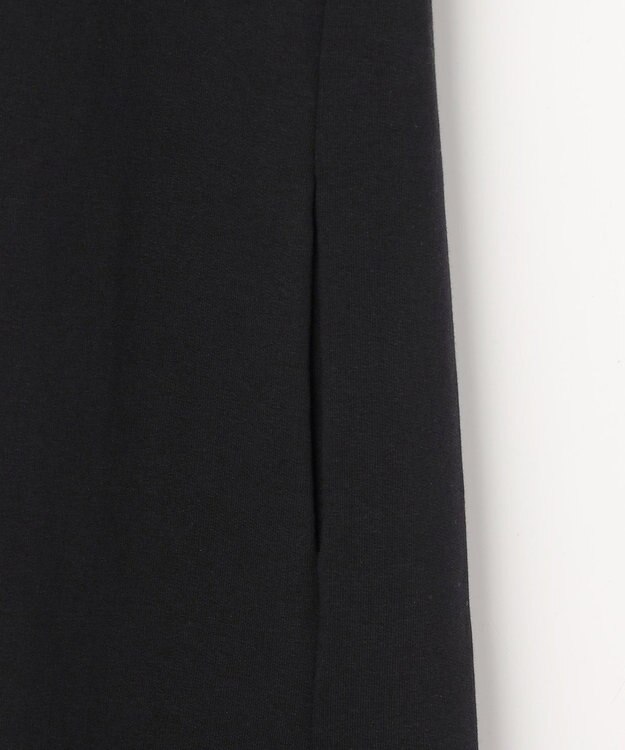 組曲 S 【先行予約・2WAY】レース襟フレンチテリー ワンピース ブラック系