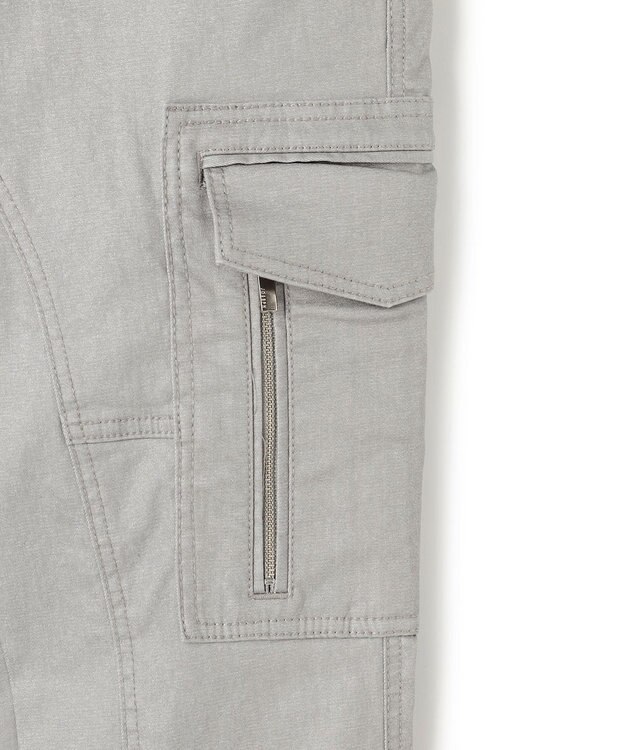 JOSEPH HOMME 【定番】ハイパワーソフトストレッチ デザインパンツ/ STICK DESIGN ライトグレー系