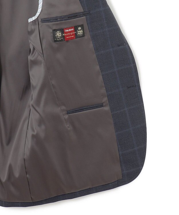 J.PRESS MEN 【WEB・一部店舗限定】ツイストミックスチェック ジヤケット ネイビー系4