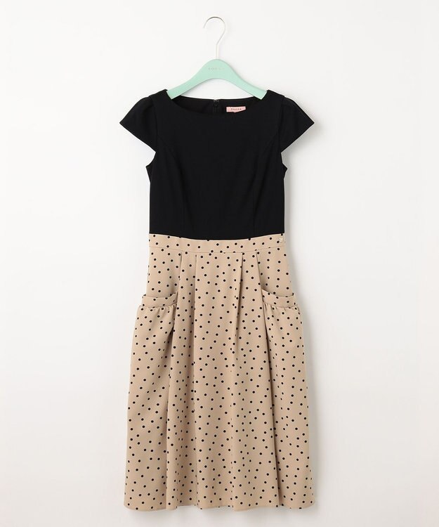 TOCCA 【洗える！】PRINTEMPS ドレス ベージュ系5