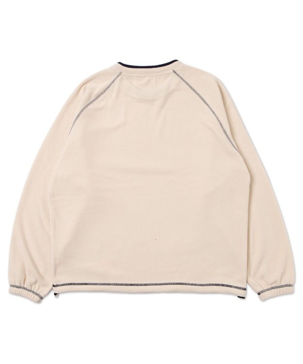 WEGO DISCUSフリースラグランPO ホワイトアイボリー