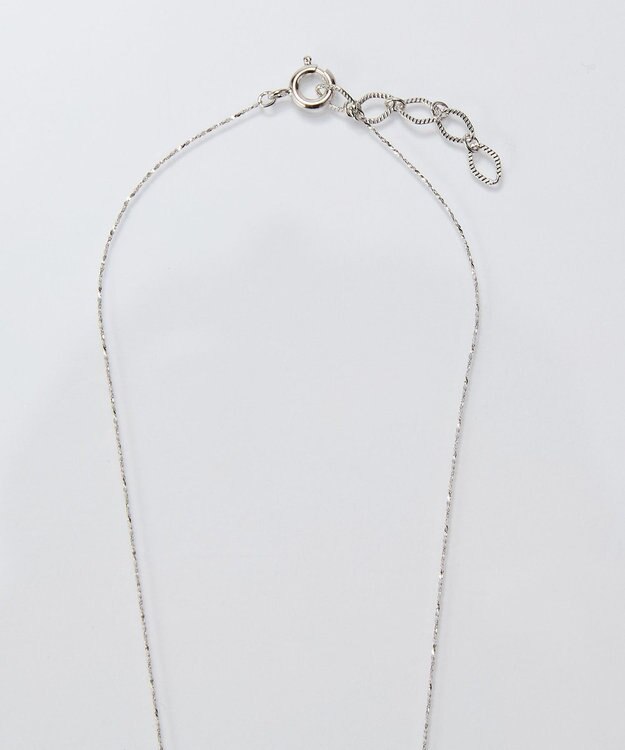 Phoebe 【金属アレルギー対応】フォーペタルズビジューネックレス/ニッケルフリー シルバー シルバー