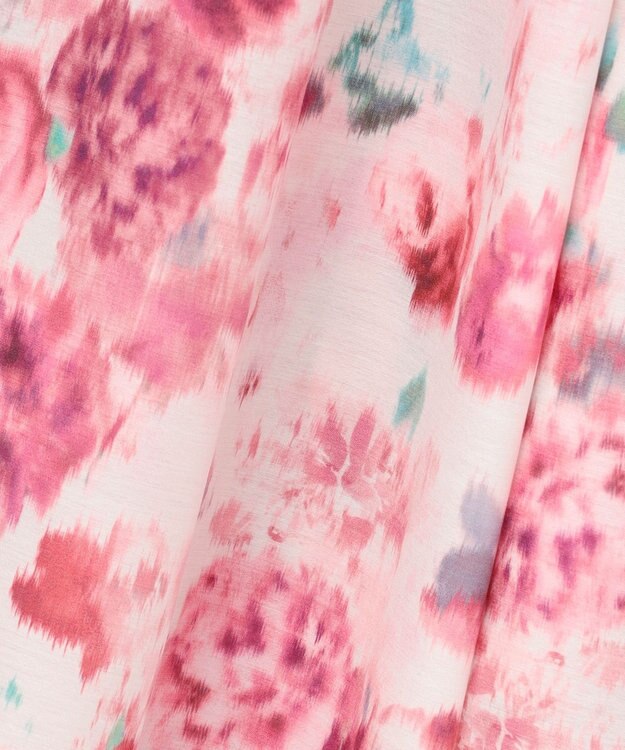 組曲 【Flower Collection】ブーケフラワープリント スカート ピンクピオニー系5