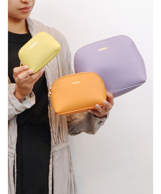 UNBILLION kakatoo マトリョーシカポーチセット パープル