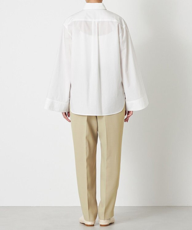 NAVE 【Nave】タイプライター シャツ ホワイト系