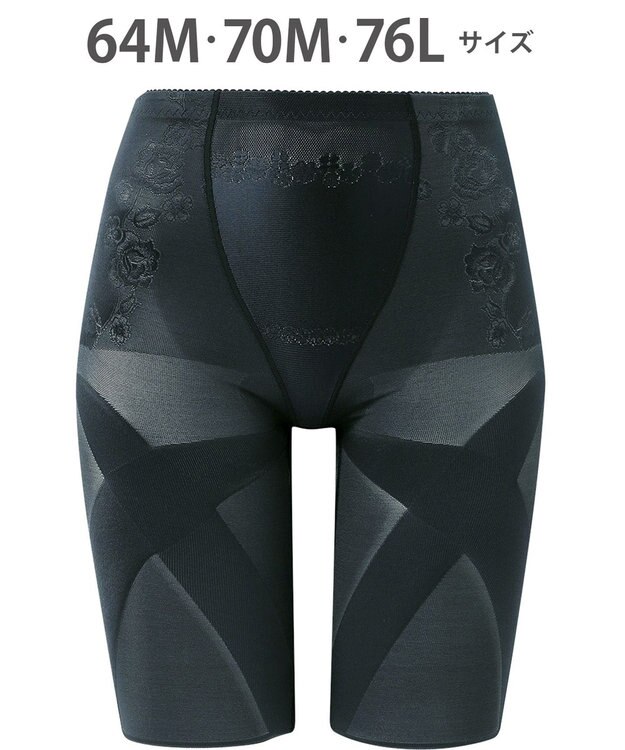 Wing ガードル フルロング丈 【スリムアップパンツ】 はいて歩いてエクササイズ KQ0823 ウイング／ワコール コン