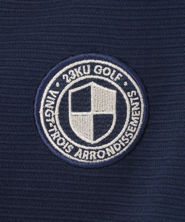 23区GOLF 【WOMEN】【UVケア】ボトルネックシャツ ネイビー系