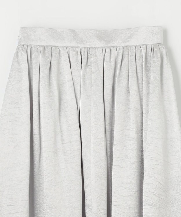 NAVE 【Nave・otona MUSE別注/速乾/UVケア/洗える】シャイニーフレアスカート シルバー系