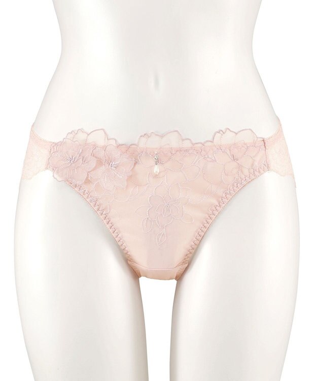 San-ai Resort（三愛水着楽園） 【SALE】エレガントコレクション【2505】バックレースショーツ ピンク