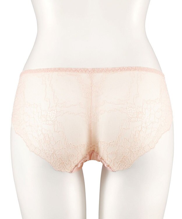 San-ai Resort（三愛水着楽園） 【SALE】エレガントコレクション【2505】バックレースショーツ ピンク