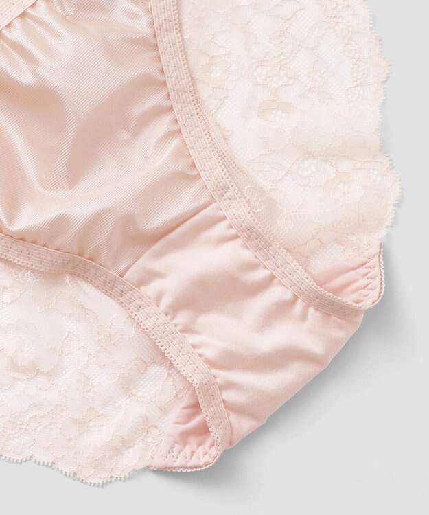 San-ai Resort（三愛水着楽園） 【SALE】エレガントコレクション【2505】バックレースショーツ ピンク