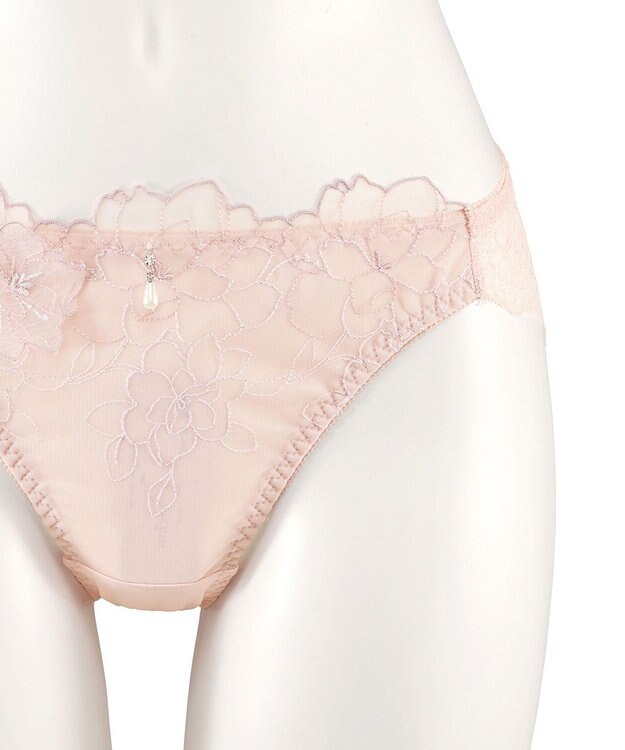 San-ai Resort（三愛水着楽園） 【SALE】エレガントコレクション【2505】バックレースショーツ ピンク