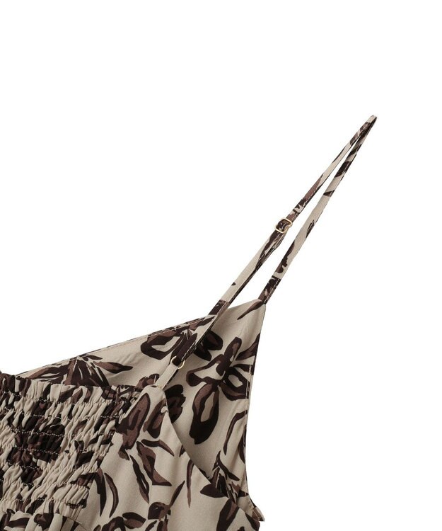 YECCA VECCA アートプリントキャミワンピース Multi