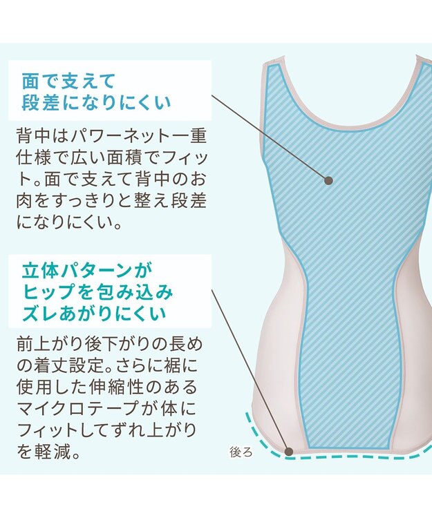 BRADELIS New York 【Yukine inc. 】ゆきねえモアソフト快適フルカップブラキャミ23 接触冷感 速乾 蒸れにくい ピンクベージュ