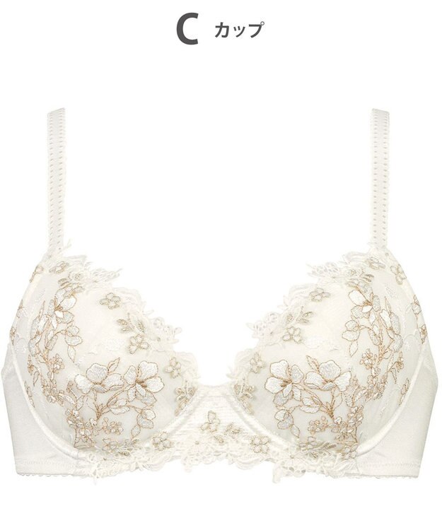 Wing ブラジャー Wing Lesiage ふっくらまる胸メイク やさしいフィット感 【2920シリーズ】 パッド有 ブラ PB2920 ウイング／ワコール アイボリー