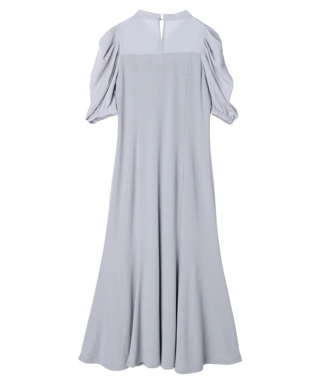 earth music&ecology リブドッキングワンピース Gray