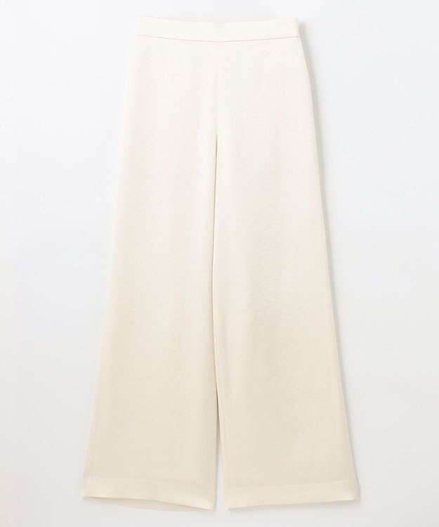 NAVE 【Nave】クラッシュサテン パンツ オフホワイト系