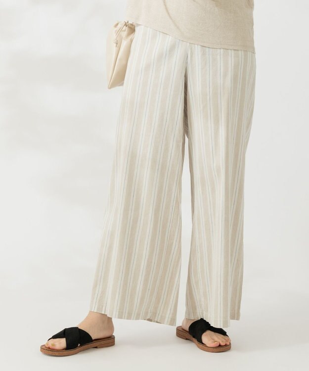 ONWARD Reuse Park 【23区】パンツ春夏 ベージュ