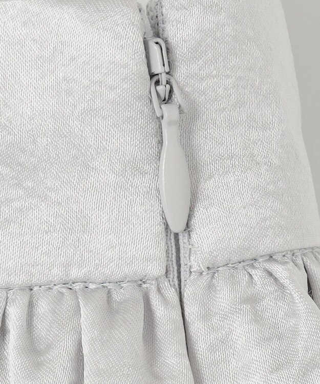 NAVE 【Nave・otona MUSE別注/速乾/UVケア/洗える】シャイニーフレアスカート シルバー系