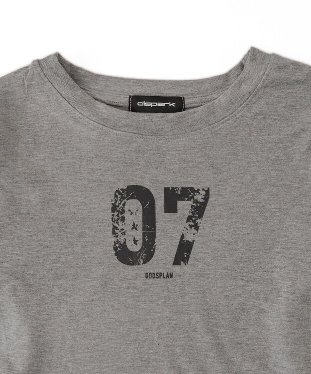 WEGO ナンハリングーレイヤードトップス グレー