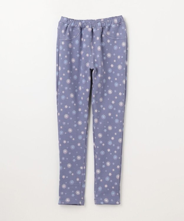 ANY KIDS 7days裏シャギー総柄パンツ スノーフレーク