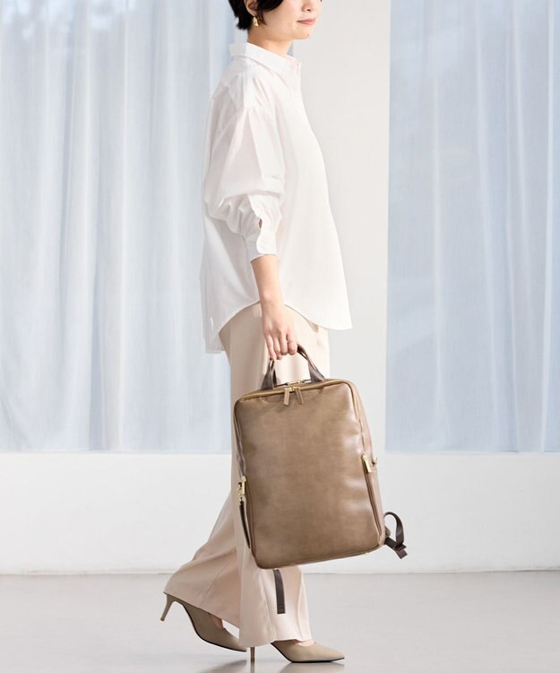 ACE BAGS & LUGGAGE 【雑誌掲載】 ace. フィッテムクラス ビジネスリュック A4 14インチPC 15L 68692 エース シガーブラウン