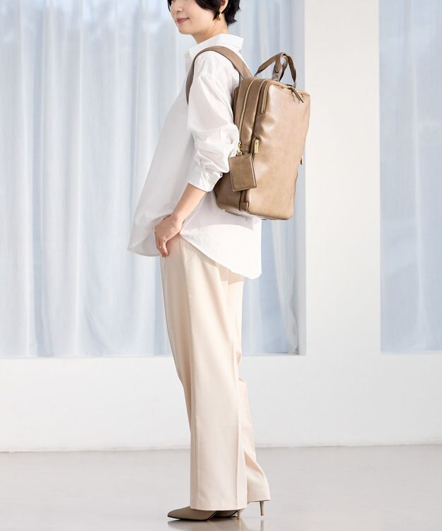 ACE BAGS & LUGGAGE 【雑誌掲載】 ace. フィッテムクラス ビジネスリュック A4 14インチPC 15L 68692 エース シガーブラウン