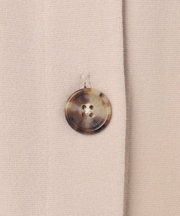 J.PRESS LADIES 【洗える】VIS/PE MILANO ニット ジャケット ベージュ系