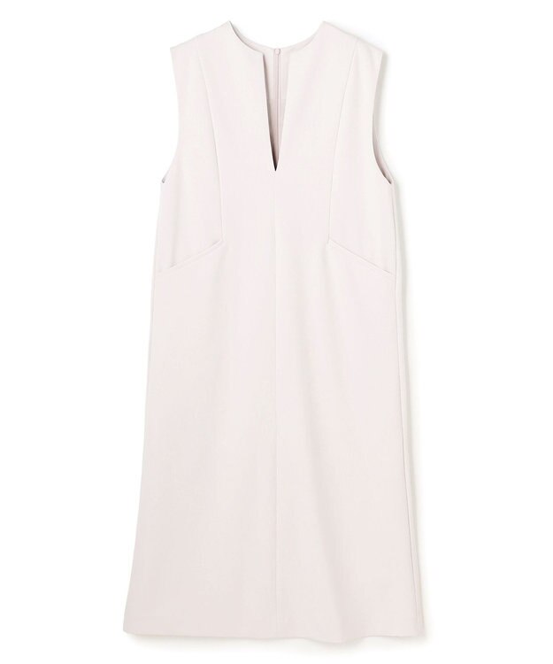 UNFILO L 【セレモニー】BEAUTY MOVE キーネック ジャンスカ ライトグレー