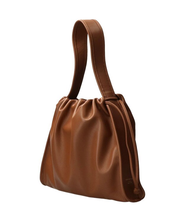 INTER-CHAUSSURES 【Christian Villa】リバーシブルトートバッグ レッドブラウン