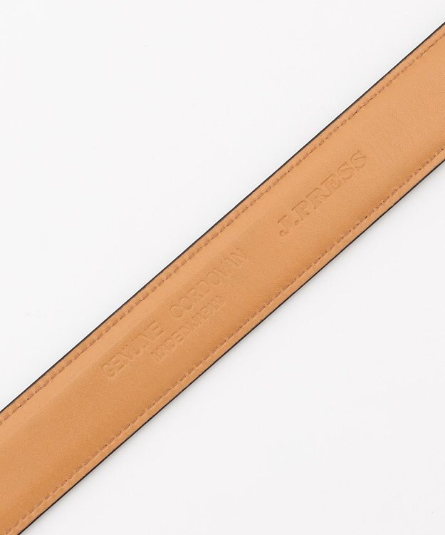 J.PRESS MEN 【定番】コードバン ドレスベルト ブラック系