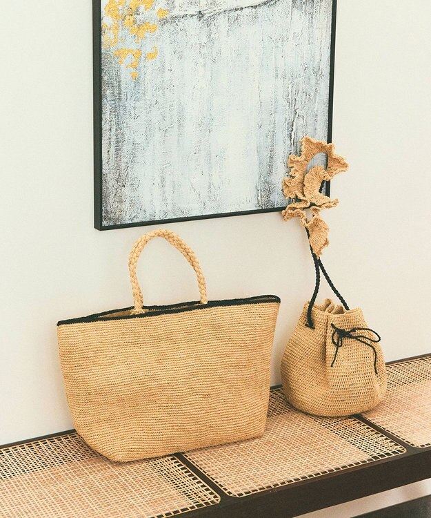 GRACE CONTINENTAL N.H Paris  フリルバッグ キナリ