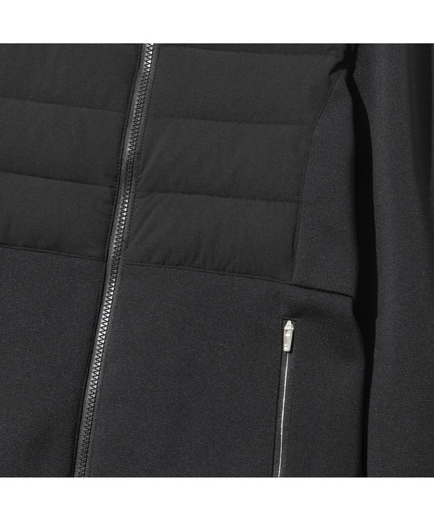 ZERO HALLIBURTON ハイブリット中綿ブルゾン ZHG-W4A 4a 82875 ゴルフウェア ブラック