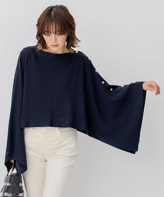 ウールブレンド マルチウェイ ストールケープ / 23区 | ファッション