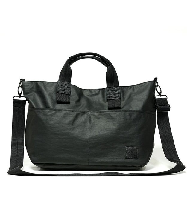 Regalo Felice 【軽量＆防水 / キズが付きにくい】2wayトート中 / REGALO BK(ブラック）