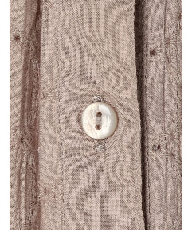 Green Parks Ｉ　パッチワーク刺繍チュニック Mocha