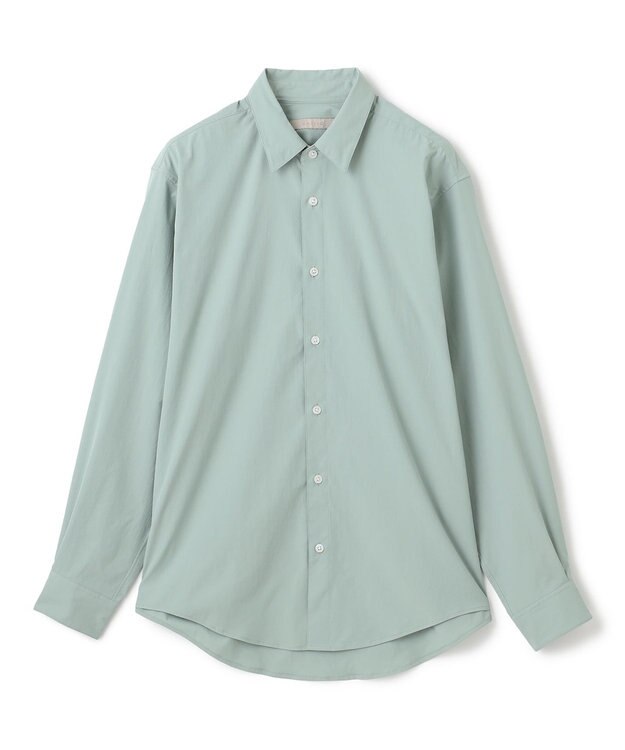 UNFILO MENS 【男女兼用】コンフォート レギュラーカラーシャツ [24年秋冬商品] グレイッシュ グリーン