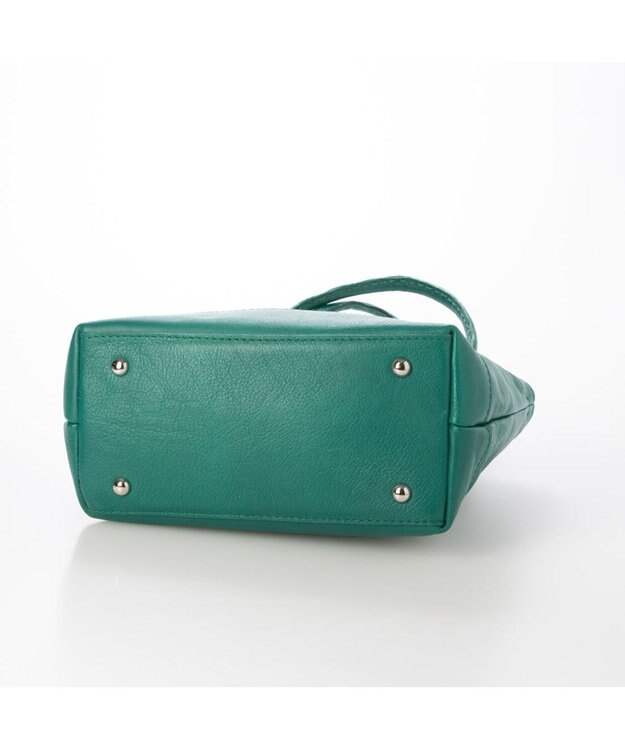 UNBILLION 【訳あり商品】 ソフトレザー3層2wayトート グリーン