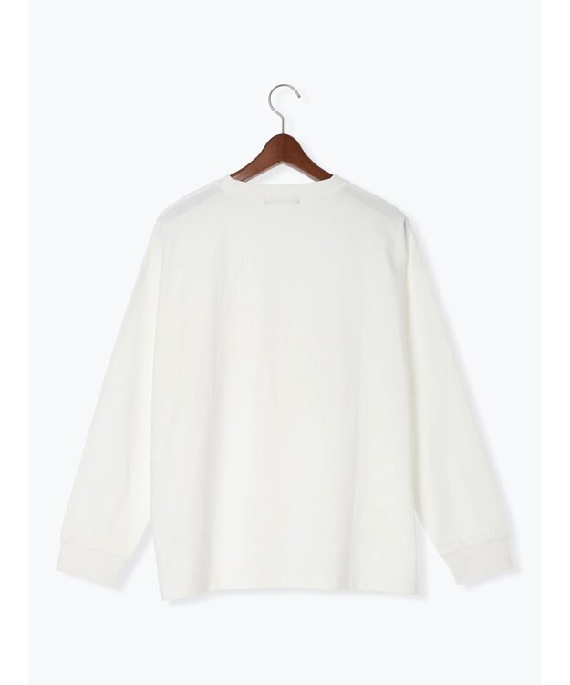 Te chichi エンブロイダリーロゴTシャツ アイボリー