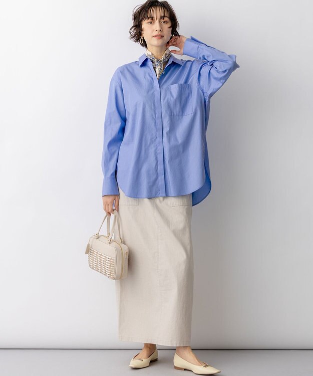 23区 【VERY掲載】Ericaキャラコ  ペイズリープリント スカーフ アイボリー系