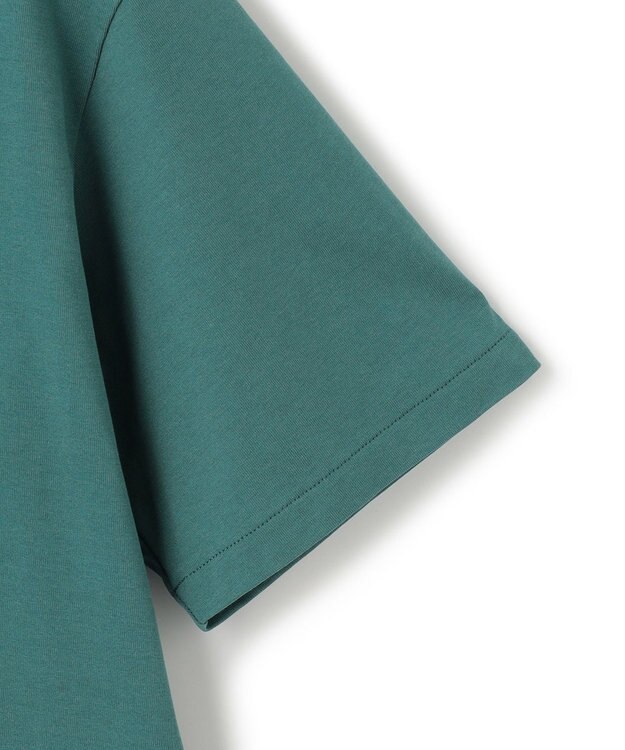 23区 S DCHコットン ベーシック Tシャツ ピーコックグリーン系