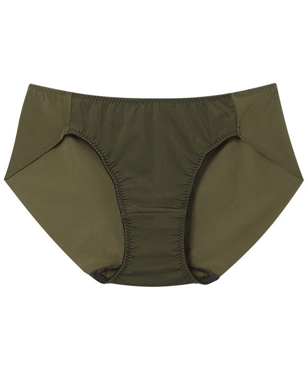 Wing ペアショーツ 【ナチュラルアップブラ】 裾はフリーカッティング はきこみ丈あさめ KF3001 ウイング／ワコール ダークブラウン