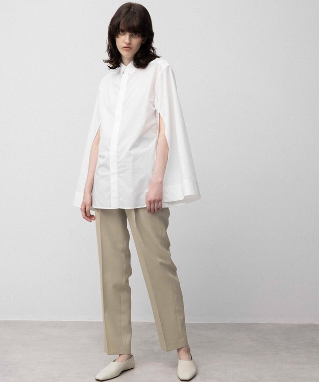 NAVE 【Nave】タイプライター シャツ ホワイト系