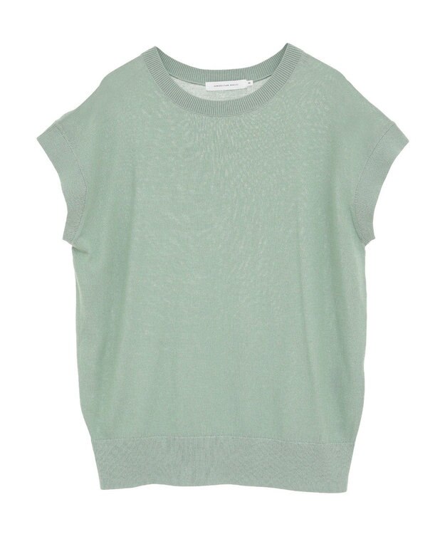 AMERICAN HOLIC 【接触冷感】フレンチスリーブニットプルオーバー Mint