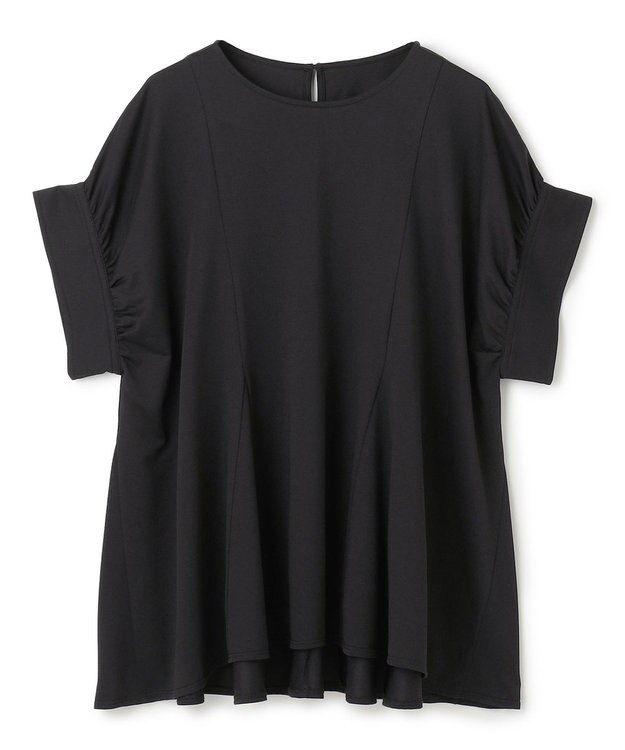 UNFILO ヒートシールドジャージー ボリュームフレアT ブラック